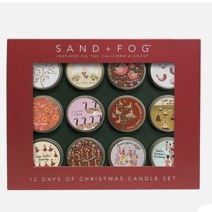 Sand + Fog Christmas candle set